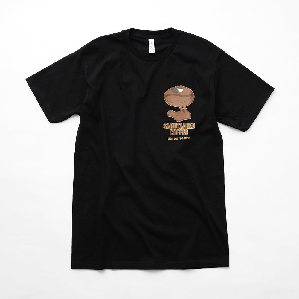 SARUTAHIKO「COFFEE DUDE」T シャツ(黒)