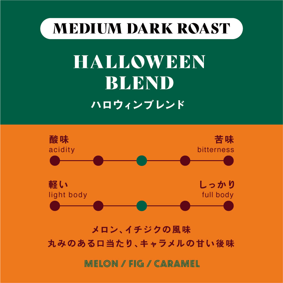 ＜10/27より順次発送＞【中深煎り】ハロウィンブレンド 2026