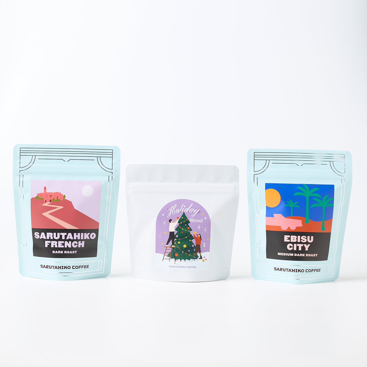 <free shipping> 3-Blend Coffee Comparison Set [Halloween Blend]</free>