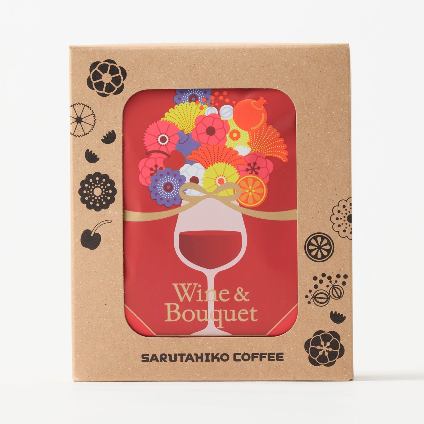 ワインとブーケ