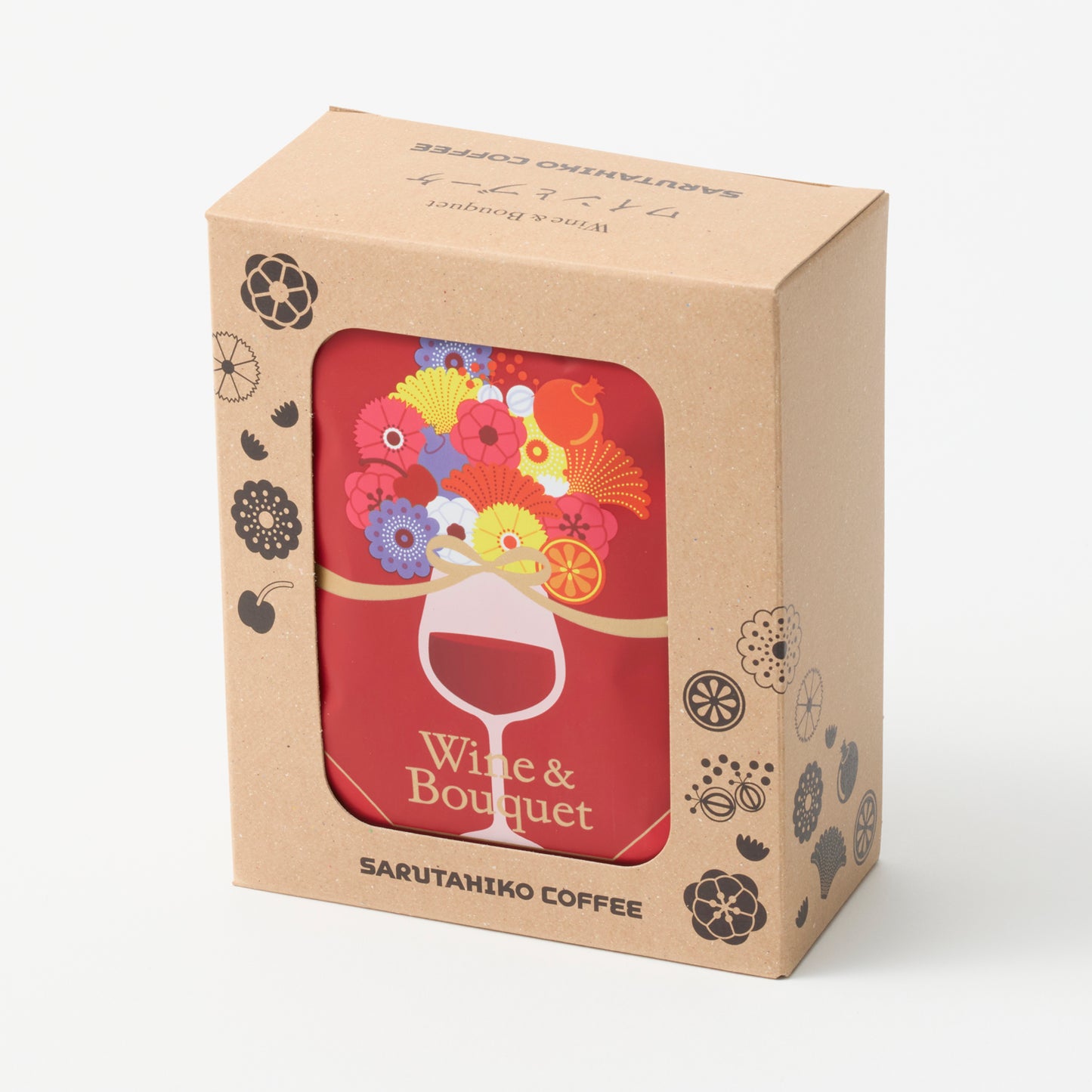 ワインとブーケ