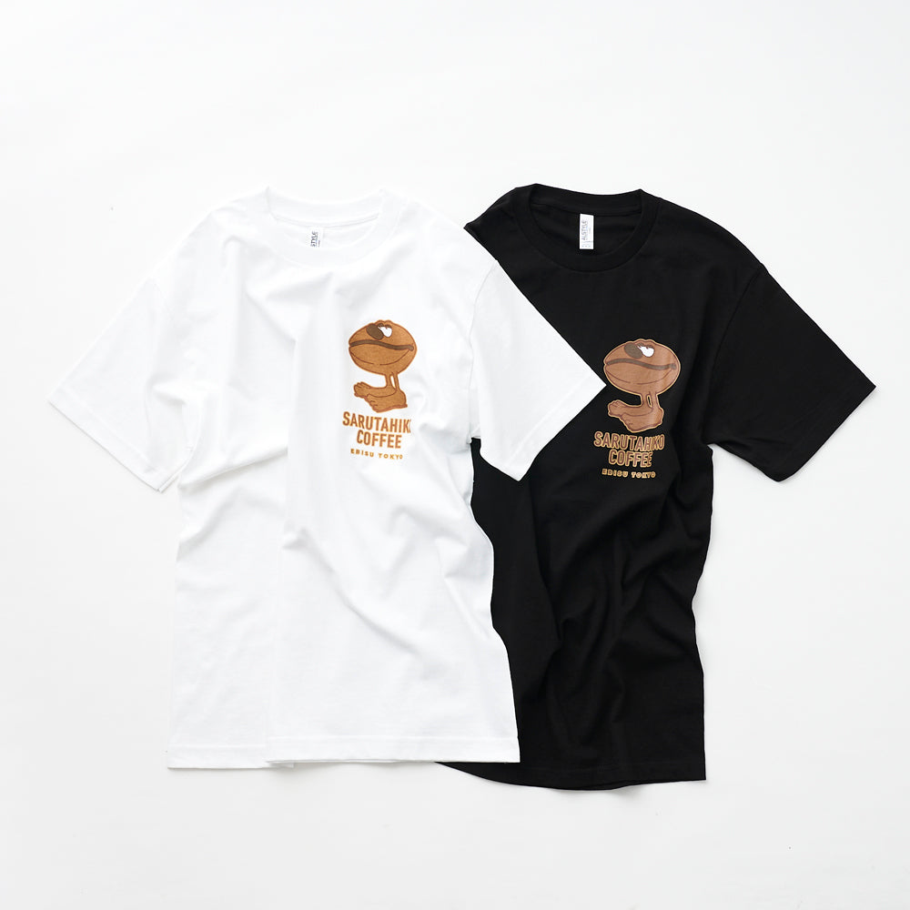SARUTAHIKO「COFFEE DUDE」T シャツ（黒）